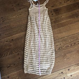 Hand knitted Elizabeth and James dress